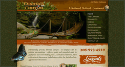 Desktop Screenshot of dismalscanyon.com